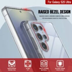 Galaxy S25 Ultra Case [Clear Acrylic Series] [Non-Slip] For Galaxy S25 Ultra [Clear] -Phone Vibe Shop 5 ClearMag S25 Ultra cfc97979 9890 4dae a228 c5b3e70ac9ba