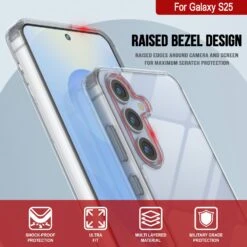 Galaxy S25 Case [Clear Acrylic Series] [Non-Slip] For Galaxy S25 [Clear] -Phone Vibe Shop 5 ClearMag S25 2355544c 0f19 4b0e b73d 07c5b4dd1235