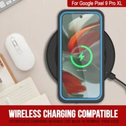 Google Pixel 9 Pro XL Waterproof Case, Punkcase [Extreme Series] Armor Cover W/ Built In Screen Protector [Light Blue] -Phone Vibe Shop 5 Extreme Google Pixel 9 Pro XL 5fa472b5 7725 4eef 8b9f 88ecf8fe141d