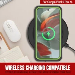 Google Pixel 9 Pro XL Waterproof Case, Punkcase [Extreme Series] Armor Cover W/ Built In Screen Protector [Light Green] -Phone Vibe Shop 5 Extreme Google Pixel 9 Pro XL b2db917b 0da3 4538 9f21 7e04359c8501