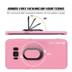 Galaxy S8 Case, Punkcase Magnetix Protective TPU Cover W/ Kickstand, Screen Protector [Pink] -Phone Vibe Shop 5 da2c2543 ae8b 41a5 ab01 38d56c883e50