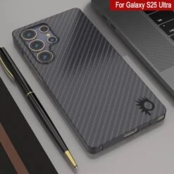 Punkcase Galaxy S25 Ultra Carbon Fiber Case [AramidShield Series] Ultra Slim & Light Kevlar [Black] -Phone Vibe Shop 6 Carbon S25 Ultra e5adf19f 65c3 4a1d a913 13bf6d8fb6e2
