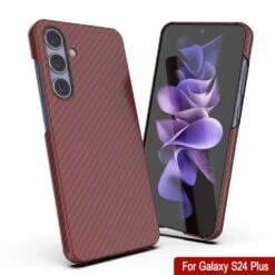 Galaxy S24 Plus Case, Punkcase CarbonShield, Heavy Duty & Ultra Thin Cover [shockproof][non Slip] [Red] -Phone Vibe Shop 6 Carbonshield S24 Plus 6a56407e c608 4270 ad6f 542550080540
