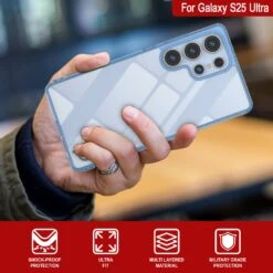 Galaxy S25 Ultra Case [Clear Acrylic Series] [Non-Slip] For Galaxy S25 Ultra [Blue] -Phone Vibe Shop 6 ClearMag S25 Ultra 2ee4192e eebe 486e ab0d 39c233fd81ba