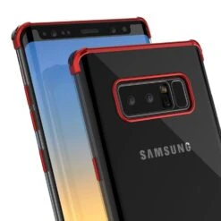 Note 8 Case, Punkcase [BLAZE SERIES] Protective Cover W/ PunkShield Screen Protector [Shockproof] [Slim Fit] For Samsung Galaxy Note 8 [Red] -Phone Vibe Shop 717dWXPp0SL. SL1500