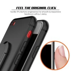 IPhone SE (4.7") Case, Punkcase Magnetix Protective TPU Cover W/ Kickstand, PLUS Tempered Glass Screen Protector [Black] -Phone Vibe Shop 717rBGAS7AL. SL1500 3daf8eee 29e0 42d9 b786 15927fa1a50d