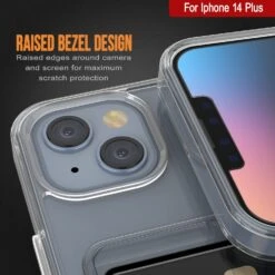 IPhone 14 Plus Card Holder Case [Crystal CardSlot Series] [Slim Fit] -Phone Vibe Shop 71FLSZyu7YL. AC SL1500