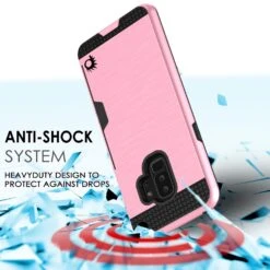 Galaxy S9 Plus Case, PUNKcase [SLOT Series] [Slim Fit] Dual-Layer Armor Cover W/Integrated Anti-Shock System [Pink] -Phone Vibe Shop 71MTtaAAa2L. SL1500