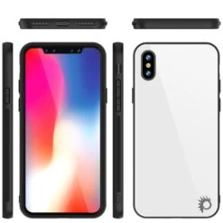 IPhone 8 Case, Punkcase GlassShield Ultra Thin Protective 9H Full Body Tempered Glass Cover W/ Drop Protection & Non Slip Grip For Apple IPhone 7 / Apple IPhone 8 (White) -Phone Vibe Shop 71QdDPgM2DL. SL1500