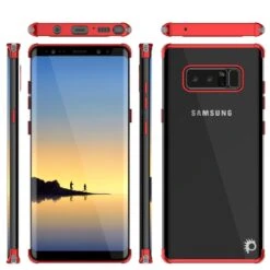 Note 8 Case, Punkcase [BLAZE SERIES] Protective Cover W/ PunkShield Screen Protector [Shockproof] [Slim Fit] For Samsung Galaxy Note 8 [Red] -Phone Vibe Shop 71Xn1SfAvHL. SL1500
