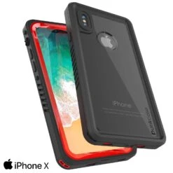 IPhone XS Max Waterproof Case, Punkcase [Extreme Series] Armor Cover W/ Built In Screen Protector [Clear] -Phone Vibe Shop 71Z 0N52EOL. SL1500