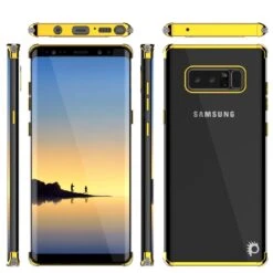 Note 8 Case, Punkcase [BLAZE SERIES] Protective Cover W/ PunkShield Screen Protector [Shockproof] [Slim Fit] For Samsung Galaxy Note 8 [Gold] -Phone Vibe Shop 71eq1vQzqlL. SL1500