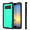 Note 8 Waterproof Case PunkCase StudStar Teal Thin 6.6ft Underwater IP68 Shock/Snow Proof -Phone Vibe Shop 71jD49vU9lL. SL1500