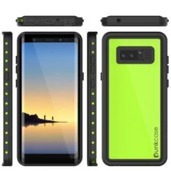 Galaxy Note 8 Waterproof Case PunkCase StudStar Light Green Thin 6.6ft Underwater IP68 ShockProof -Phone Vibe Shop 71oNTiS5 2BEL. SL1500