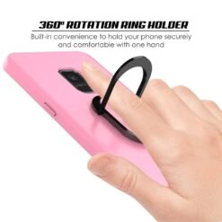 Galaxy S9 Case, Punkcase Magnetix Protective TPU Cover W/ Kickstand, Ring Grip Holder & Metal Plate For Magnetic Car Phone Mount PLUS PunkShield Screen Protector For Samsung S9 Edge [Pink] -Phone Vibe Shop 71odWQBlKtL. SL1500