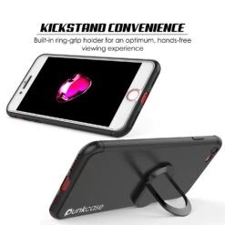IPhone SE (4.7") Case, Punkcase Magnetix Protective TPU Cover W/ Kickstand, PLUS Tempered Glass Screen Protector [Black] -Phone Vibe Shop 71t4ilxxAkL. SL1500 98e6fae3 1a7e 4c38 a5ff 702b92f2bd52