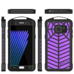 Galaxy Note FE Waterproof Case, Punkcase WEBSTER Series, Purple | Heavy Duty Armor Cover -Phone Vibe Shop 7 7100f5ef ca46 4955 b894 6932777c6f3e