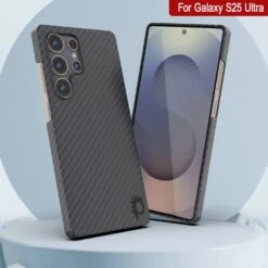 Punkcase Galaxy S25 Ultra Carbon Fiber Case [AramidShield Series] Ultra Slim & Light Kevlar [Black] -Phone Vibe Shop 7 Carbon S25 Ultra 74be5c46 efb9 4e64 8fa0 3b5405808f70