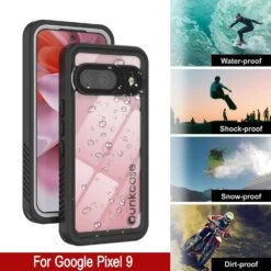 Google Pixel 9 Waterproof Case, Punkcase [Extreme Series] Armor Cover W/ Built In Screen Protector [White] -Phone Vibe Shop 7 Extreme Google Pixel 9 ad00f473 76a2 4184 863a 1d5915ed2ab4