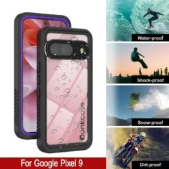Google Pixel 9Waterproof Case, Punkcase [Extreme Series] Armor Cover W/ Built In Screen Protector [Purple] -Phone Vibe Shop 7 Extreme Google Pixel 9 fd8259d0 c324 4a37 abab 2827b53aa7f7