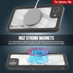 IPhone 16eWaterproof Case, Punkcase [Extreme Mag Series] Armor Cover W/ Built In Screen Protector [Purple] -Phone Vibe Shop 7 Extreme Iphone 16e 8448beff 6a2e 4e0e 8e91 1fed65d16b93