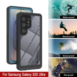 Galaxy S25 Ultra Water/ Shockproof [Extreme Series] With Screen Protector Case [Light Blue] -Phone Vibe Shop 7 Extreme S25 Ultra c0ffc34b ca84 4307 af32 ad157a52161d