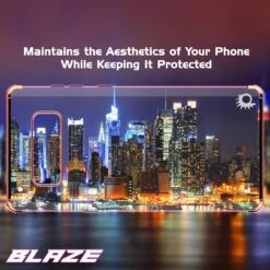 Note 8 Case, Punkcase [BLAZE SERIES] Protective Cover W/ PunkShield Screen Protector [Shockproof] [Slim Fit] For Samsung Galaxy Note 8 [Rose Gold] -Phone Vibe Shop 816s1Ol 2BCL. SL1500