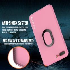 IPhone 8 PLUS Case, Punkcase Magnetix Protective TPU Cover W/ Kickstand, Tempered Glass Screen Protector [Pink] -Phone Vibe Shop 81HLYBw ZBL. SL1500 9b3e3e51 98b4 48fd be19 51220521dc28