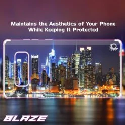 Note 8 Case, Punkcase [BLAZE SERIES] Protective Cover W/ PunkShield Screen Protector [Shockproof] [Slim Fit] For Samsung Galaxy Note 8 [Silver] -Phone Vibe Shop 81lKnFzbAkL. SL1500