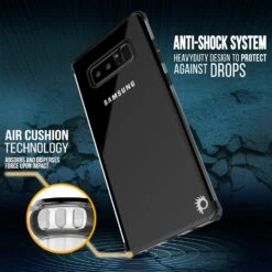 Note 8 Case, Punkcase [BLAZE SERIES] Protective Cover W/ PunkShield Screen Protector [Shockproof] [Slim Fit] For Samsung Galaxy Note 8 [Black] -Phone Vibe Shop 81tIWFp27UL. SL1500