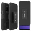 Punkcase Galaxy S9 Case With Screen Protector, Holster Belt Clip & Built-In Kickstand Non Slip Dual Layer Hybrid TPU Full Body Protection [Thin Fit] For Samsung Galaxy S9 Edge [Black] -Phone Vibe Shop 81xw 2B74IyML. SL1500