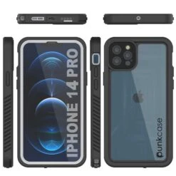 IPhone 14 Pro Waterproof Case, Punkcase [Extreme Series] Armor Cover W/ Built In Screen Protector [White] -Phone Vibe Shop 8 24481984 5eb1 4fd5 b544 d09cb1d94fa6