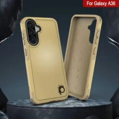 PunkCase Galaxy A36 Case, [Spartan 2.0 Series] Clear Rugged Heavy Duty Cover [Yellow] -Phone Vibe Shop 8 Spartan 2 A36 51f14a2b 80af 418c 9669 9c2041ef556f