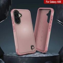 PunkCase Galaxy A56 Case, [Spartan 2.0 Series] Clear Rugged Heavy Duty Cover [Pink] -Phone Vibe Shop 8 Spartan 2 A56 331ac79c 5b8b 4c62 8c93 27fba813611b