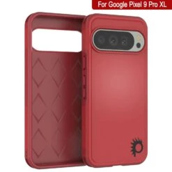 PunkCase Google Pixel 9 Pro XL Case, [Spartan 2.0 Series] Clear Rugged Heavy Duty Cover W/Built In Screen Protector [Red] -Phone Vibe Shop 8 Spartan 2 Pixel 9 Pro XL 4e360a36 ef09 4d08 9ad6 97232c4c7687
