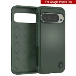 PunkCase Google Pixel 9 Pro Case, [Spartan 2.0 Series] Clear Rugged Heavy Duty Cover W/Built In Screen Protector [Dark Green] -Phone Vibe Shop 8 Spartan 2 Pixel 9 Pro 5a50806a 3f70 4e84 bfd0 870e46f7aa1a