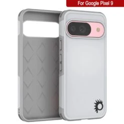 PunkCase Google Pixel 9 Case, [Spartan 2.0 Series] Clear Rugged Heavy Duty Cover W/Built In Screen Protector [White] -Phone Vibe Shop 8 Spartan 2 Pixel 9 0cd74f56 9524 4278 92d2 37ae4d630bd2