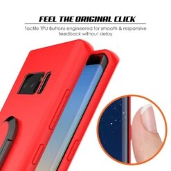 Galaxy Note 8 Case, Punkcase Magnetix Protective TPU Cover W/ Kickstand, Screen Protector [Red] -Phone Vibe Shop 8 bee8e2da 2327 4df6 bbeb 96407b67711c