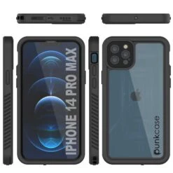 IPhone 14 Pro Max Waterproof Case, Punkcase [Extreme Series] Armor Cover W/ Built In Screen Protector [Black] -Phone Vibe Shop 8 cc3ede92 7f93 4260 9a91 b87d4dbb2c44