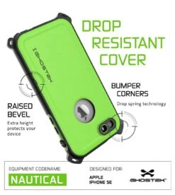 IPhone SE/5S/5 Waterproof Case, Ghostek® Nautical Green Series| Underwater | Aluminum Frame 11 IPhone SE/5S/5 Waterproof Case, Ghostek® Nautical Green Series| Underwater | Aluminum Frame -Phone Vibe Shop 91v0OdflAkL. SL1500 9c8485fd 02f7 4abf bc52 b716a2abbf86