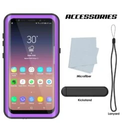 Galaxy S9 Waterproof Case PunkCase StudStar Purple Thin 6.6ft Underwater IP68 Shock/Snow Proof 14 Galaxy S9 Waterproof Case PunkCase StudStar Purple Thin 6.6ft Underwater IP68 Shock/Snow Proof -Phone Vibe Shop Acessories Studstar Galaxy S9 327d418b 3093 4b5f 8d25 fd58f2499c1e