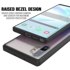 Galaxy Note 20 Ultra Punkcase Lucid-2.0 Series Slim Fit Armor Black Case Cover -Phone Vibe Shop Bezel Lucid 2 Galaxy Note 10 3bd6ee64 c619 4ff7 aff5 d7cbaa353891