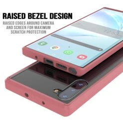 Galaxy Note 10 Punkcase Lucid-2.0 Series Slim Fit Armor Pink Case Cover -Phone Vibe Shop Bezel Lucid 2 Galaxy Note 10 bb73658a 697c 4fe6 ad68 f9213f1e3ae3
