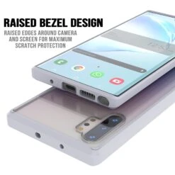 Galaxy Note 10+ Plus Punkcase Lucid-2.0 Series Slim Fit Armor White Case Cover 13 Galaxy Note 10+ Plus Punkcase Lucid-2.0 Series Slim Fit Armor White Case Cover -Phone Vibe Shop Bezel Lucid 2 Galaxy Note 10 e034de5b d2a7 4aa8 afae 8d52b100629b