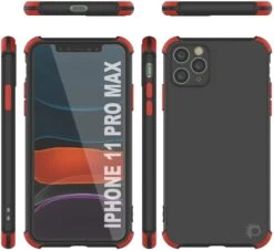 Punkcase Protective & Lightweight TPU Case [Sunshine Series] For IPhone 11 Pro Max [Black] -Phone Vibe Shop Black 07 dcf8de20 224a 41f9 b5f2 12411466c5eb