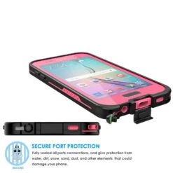 Galaxy S6 Waterproof Case, Punkcase SpikeStar Pink Water/Shock/Dirt/Snow Proof | Lifetime Warranty -Phone Vibe Shop C Users Default f4280abd d63a 446d 808a 288994aa098c