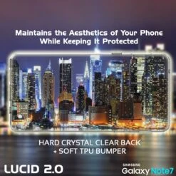Note 7 Case Punkcase® LUCID 2.0 Clear Series Series W/ PUNK SHIELD Screen Protector | Ultra Fit -Phone Vibe Shop CLEAR LUCID 2 NOTE 7 22f708db 46ea 4ee0 b3cd 61640d9c4859