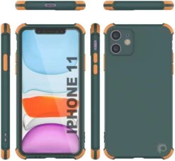 Punkcase Protective & Lightweight TPU Case [Sunshine Series] For IPhone 11 [Dark Green] -Phone Vibe Shop DarkGreen 07 8e52ea3d cef5 4189 a7cb a07f9ced6f5d