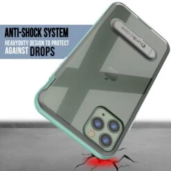 IPhone 12 Pro Max Case, PUNKcase [LUCID 3.0 Series] [Slim Fit] Protective Cover W/ Integrated Screen Protector [Teal] -Phone Vibe Shop Drop Lucid 3 Iphone 11 pro Max a6b05662 2fc3 4f46 a62b e9e0938c5176