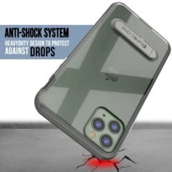 IPhone 12 Pro Case, PUNKcase [LUCID 3.0 Series] [Slim Fit] Protective Cover W/ Integrated Screen Protector [Grey] -Phone Vibe Shop Drop Lucid 3 Iphone 11 pro 6c095fe2 d33d 4b18 b81f 42a04bb9c902